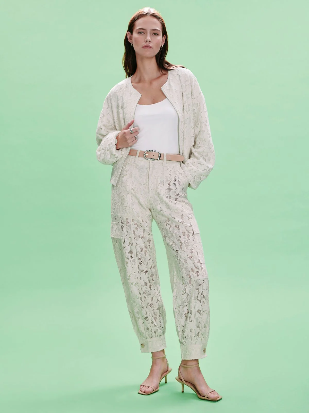 Leila Lace Jacket Collagen - Image 7
